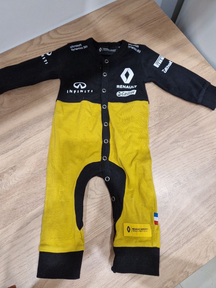 Pyjama Renault sport formule 1
