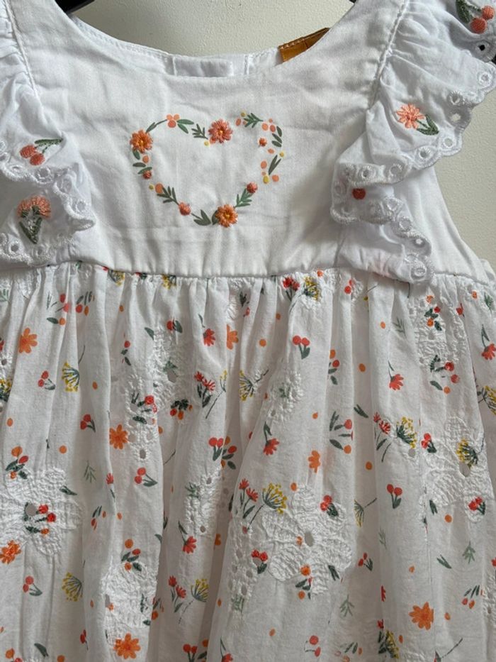 Robe été fleurie 3 mois Orchestra Premium - photo numéro 3