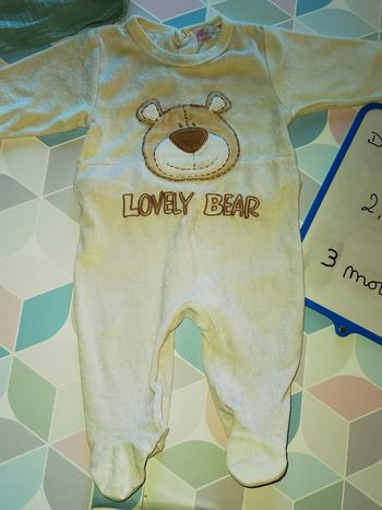 D1303 - pyjama garçon 3 mois