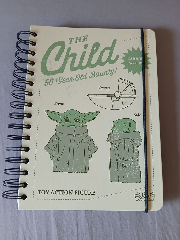 Cahier grogu star wars