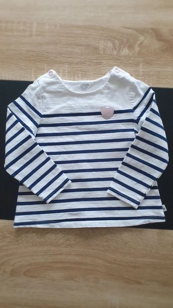 Tee-shirt manche longue 23 mois