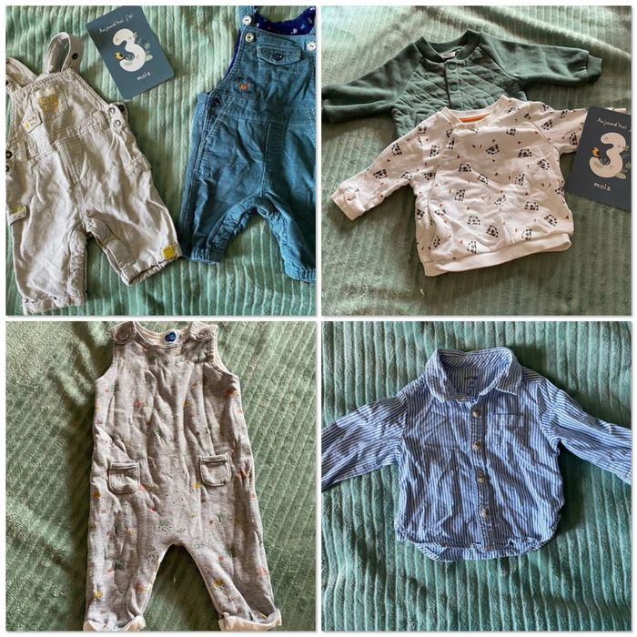 Lots vêtements bébé 3mois