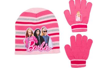 Bonnets gants TAILLE UNIQUE barbie rose  fille  enfants  et  Bonnets gants  ensemble pat patrouille  garçons et dragon ball z