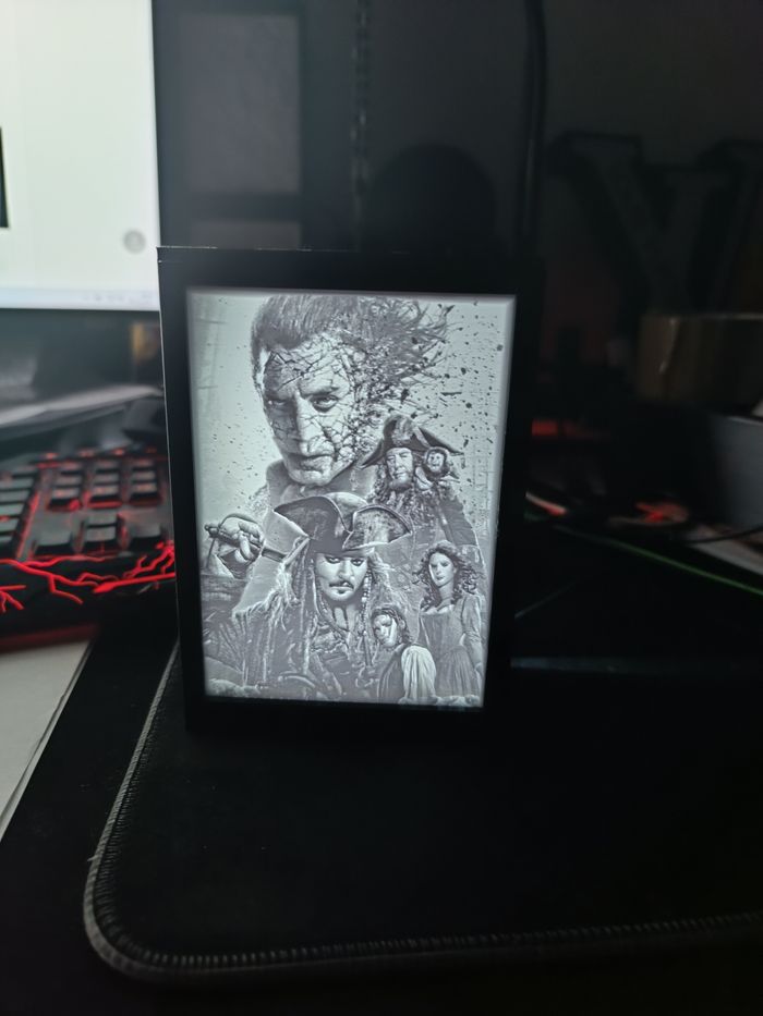 Lampe litho jack Sparrow - photo numéro 4