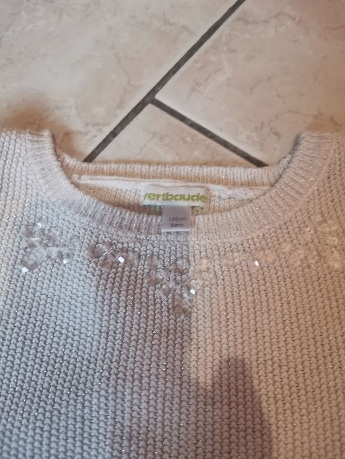 Pull Vertbaudet fille 8 ans - photo numéro 3