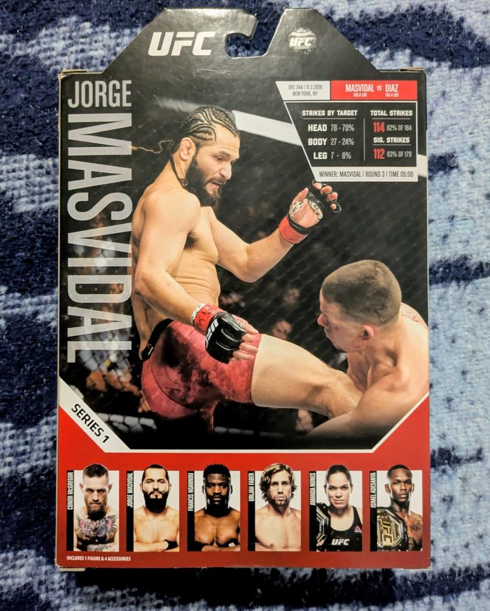 Collector Figurine UFC Jorge Masvidal – Serie arrêtée – Neuve scellée - photo numéro 2