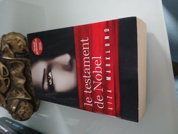 LIVRE LE TESTAMENT DE NOBEL DE LIZAMARKLUND *