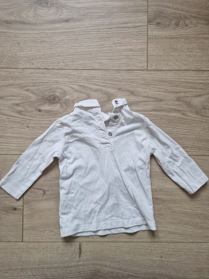 Lot de 3 t-shirts bébé col montant Boite à malices 6 mois - photo numéro 9