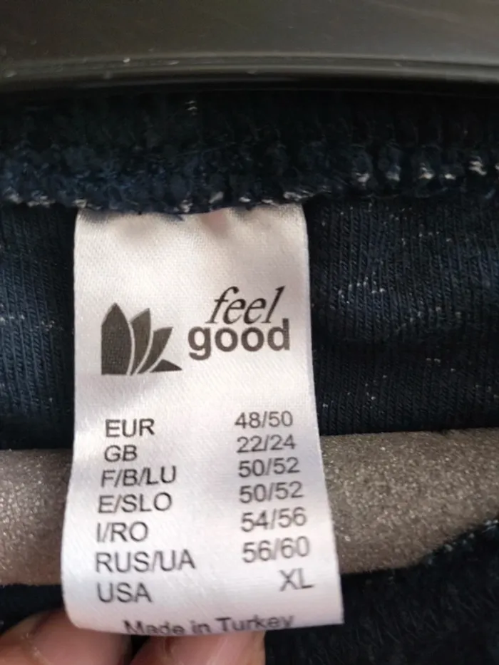 Pantalon pyjama velours bleu t 48/50 - photo numéro 6