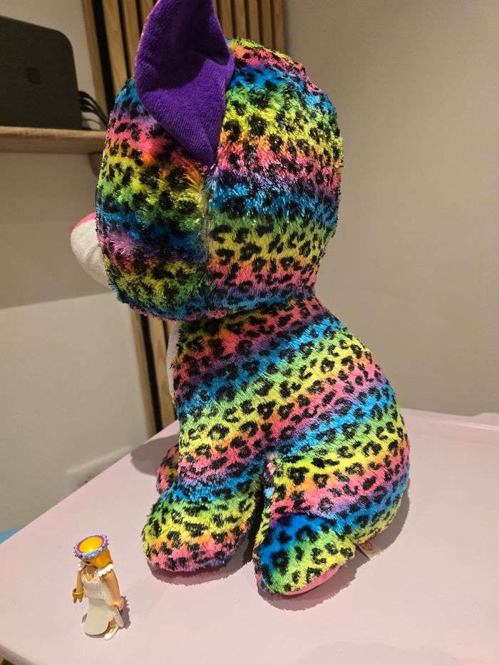 Grande peluche Léopard ty - photo numéro 4