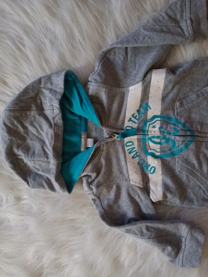 Gilet zippé a capuche 9mois - photo numéro 6