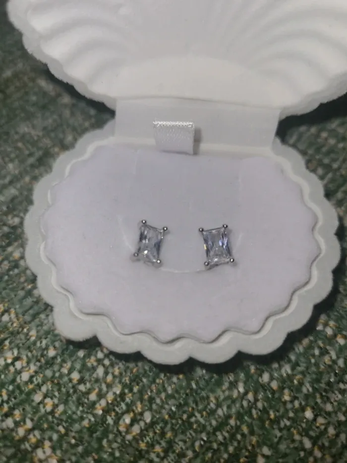 Boucles d'oreilles en argent 925 - photo numéro 2
