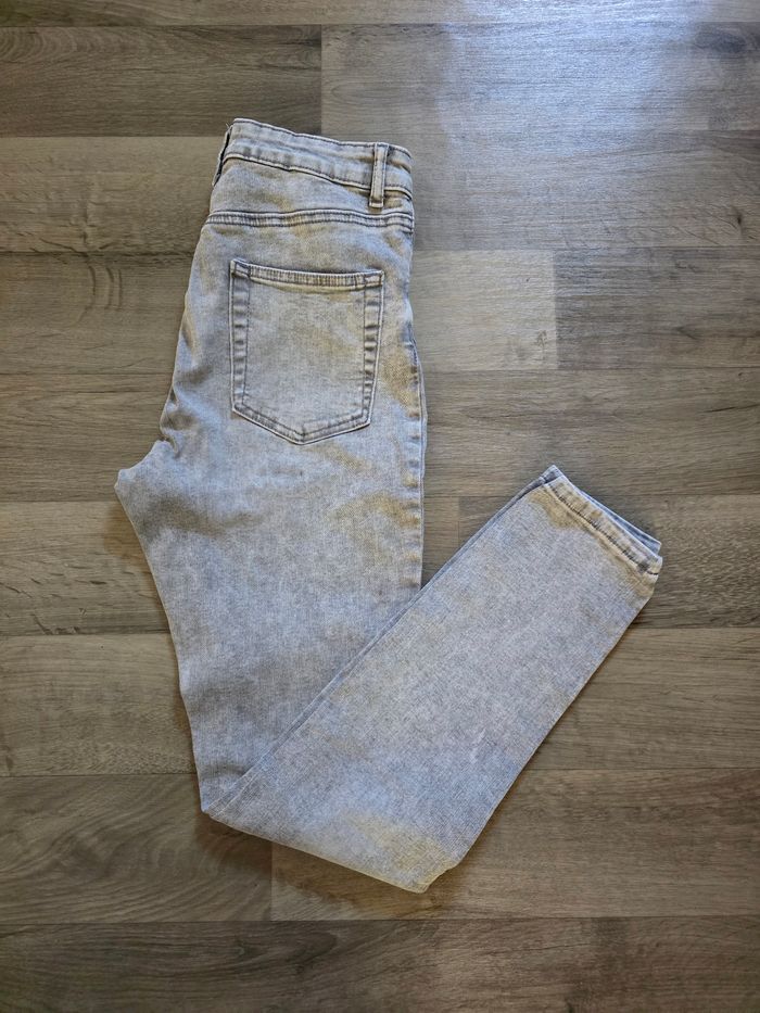 Jeans skinny gris