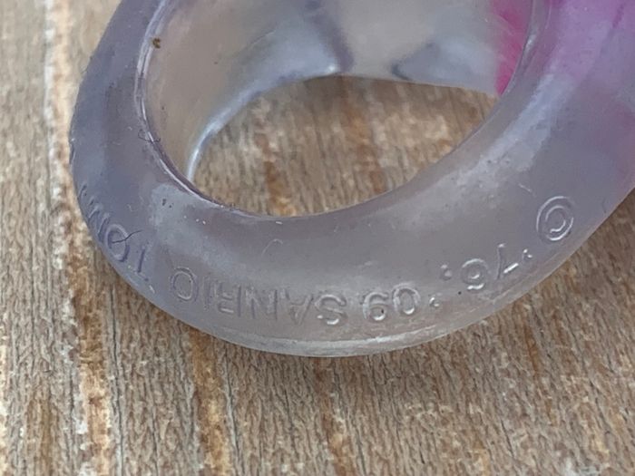 Jolie bague Hello Kitty avec petit strass - photo numéro 4