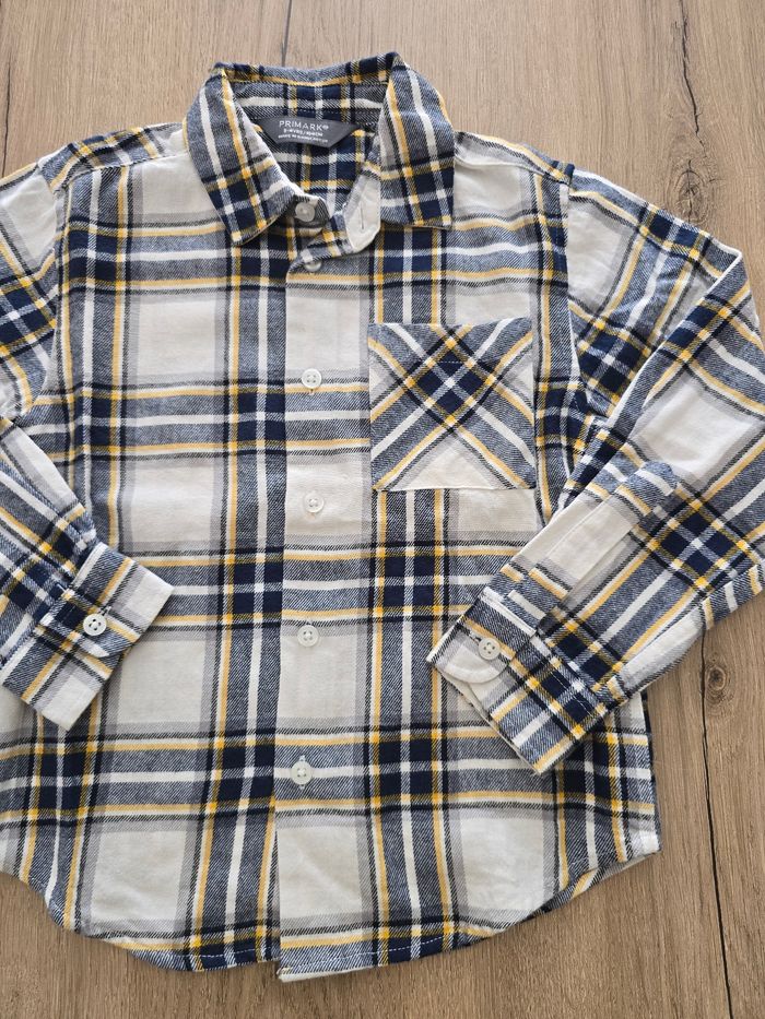 Chemise manches longues - Taille 3/4ans - Primark - photo numéro 2