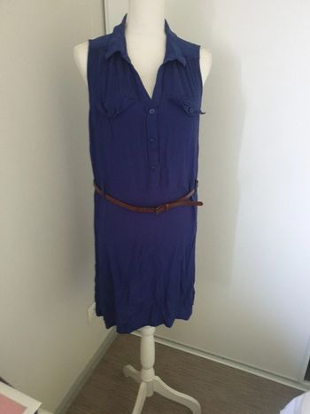 Robe été bleue marine femme taille 44