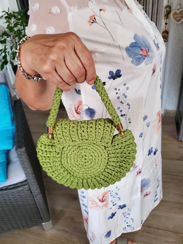 Sac fait main au crochet Modèle unique - photo numéro 7