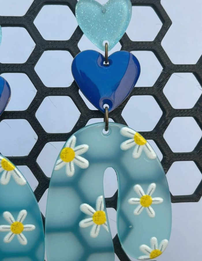 Boucles d’oreilles estivales - photo numéro 3