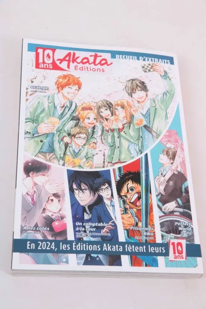 Recueil spécial 10 ans des Éditions Akata - Janvier-décembre 2024