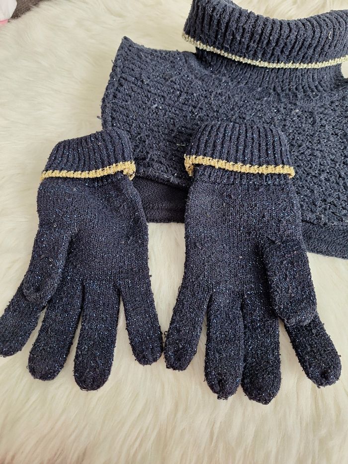Ensemble écharpe et gants 6-8 ans TAO - photo numéro 4