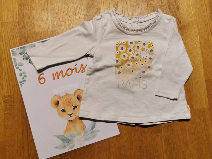 Tee shirt 6 mois