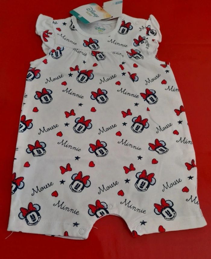 Lot de 2 Barboteuses 3/6 Mois neuves avec étiquette - photo numéro 2