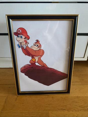 Cadre Mario Donkey Kong