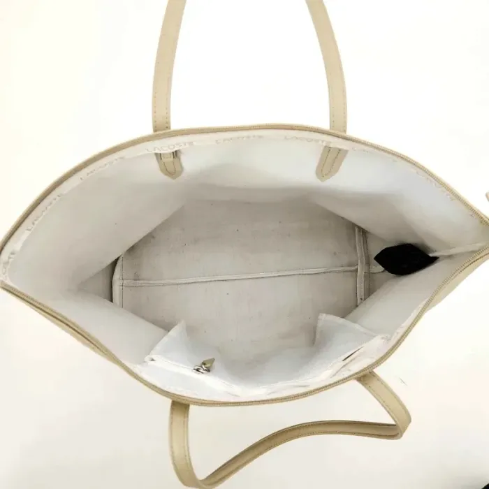 Sac Cabas Lacoste Beige - photo numéro 6