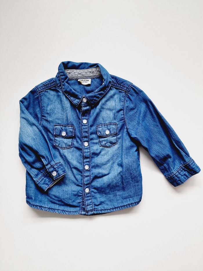 Tape À L'Œil - Chemise en jean, manches longues (9 mois)