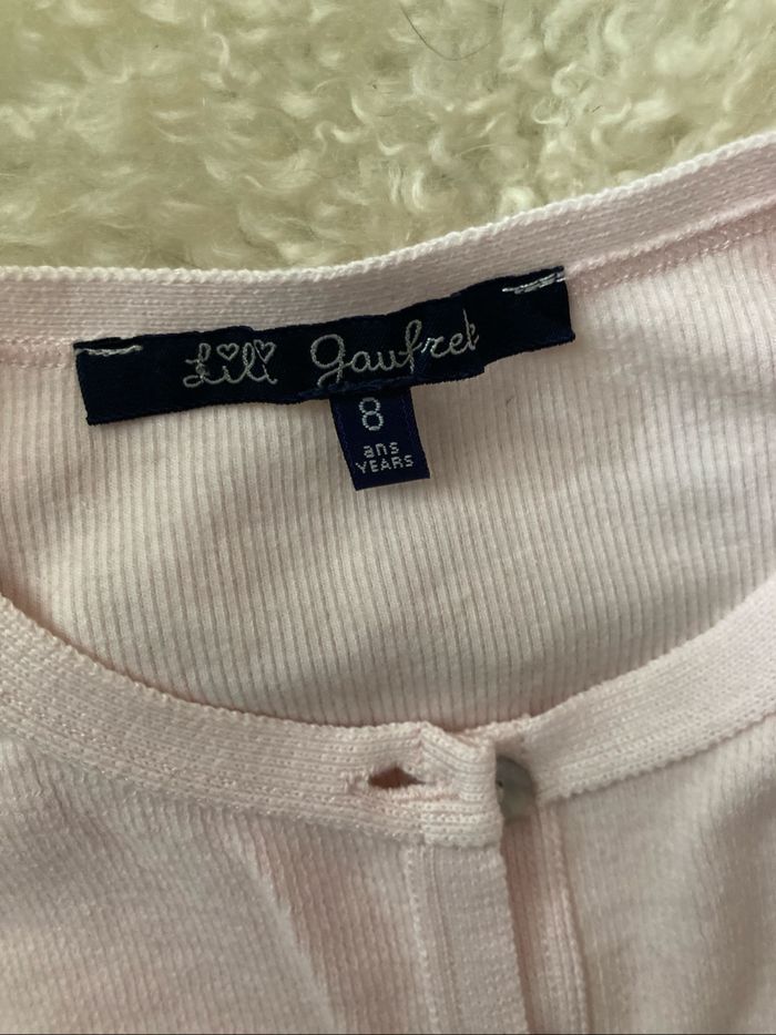Gilet Lili gaufrette huit ans - photo numéro 4