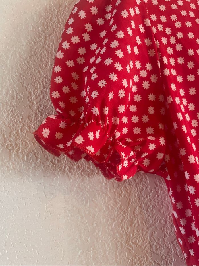 Robe rouge et blanche - photo numéro 2
