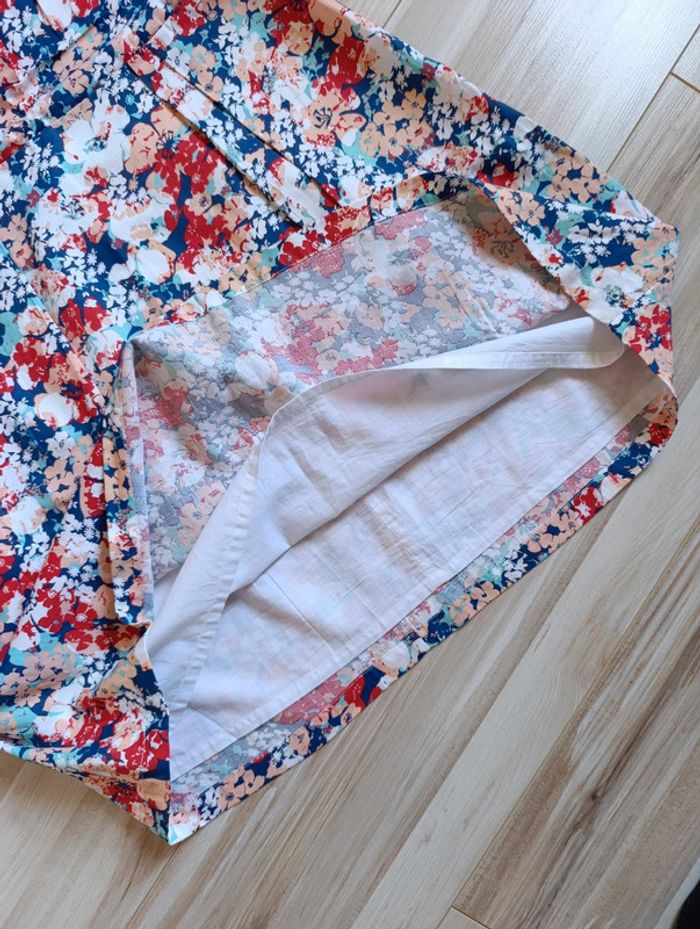 Robe d'été fleuri bretelle camaïeu t40-42 - photo numéro 3