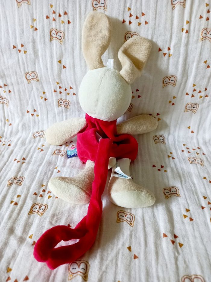 Doudou lapin sucre d'orge - photo numéro 2