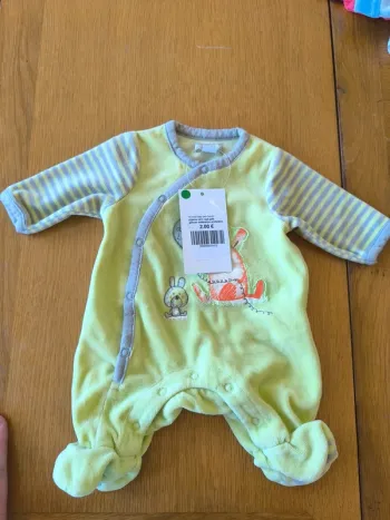 314472 pyjama vert garçon  naissance orchestra