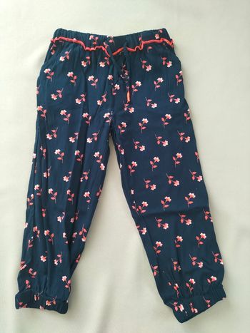 💙 Pantalon fluide, léger d'été fleuri - "5 ans" - Sans marque 💙