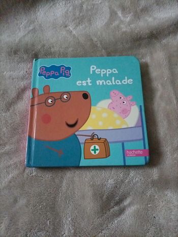 Livre cartonné Peppa pig : Peppa est malade
