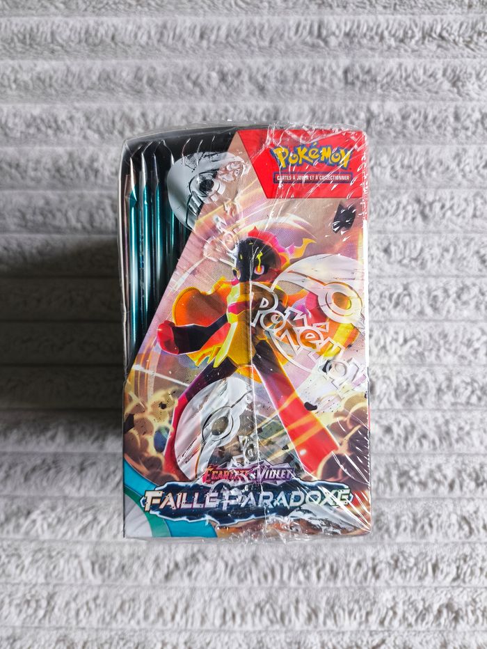 DISPLAY POKÉMON EV04 FAILLE PARADOXE – 36 BOOSTERS SCELLÉS (Défaut scellage) - photo numéro 3