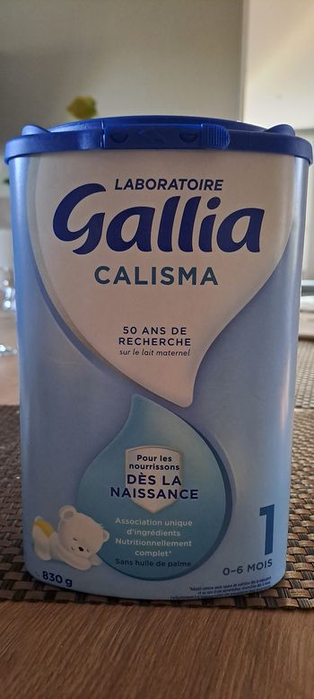 Lait Gallia Calisma 1 er âge