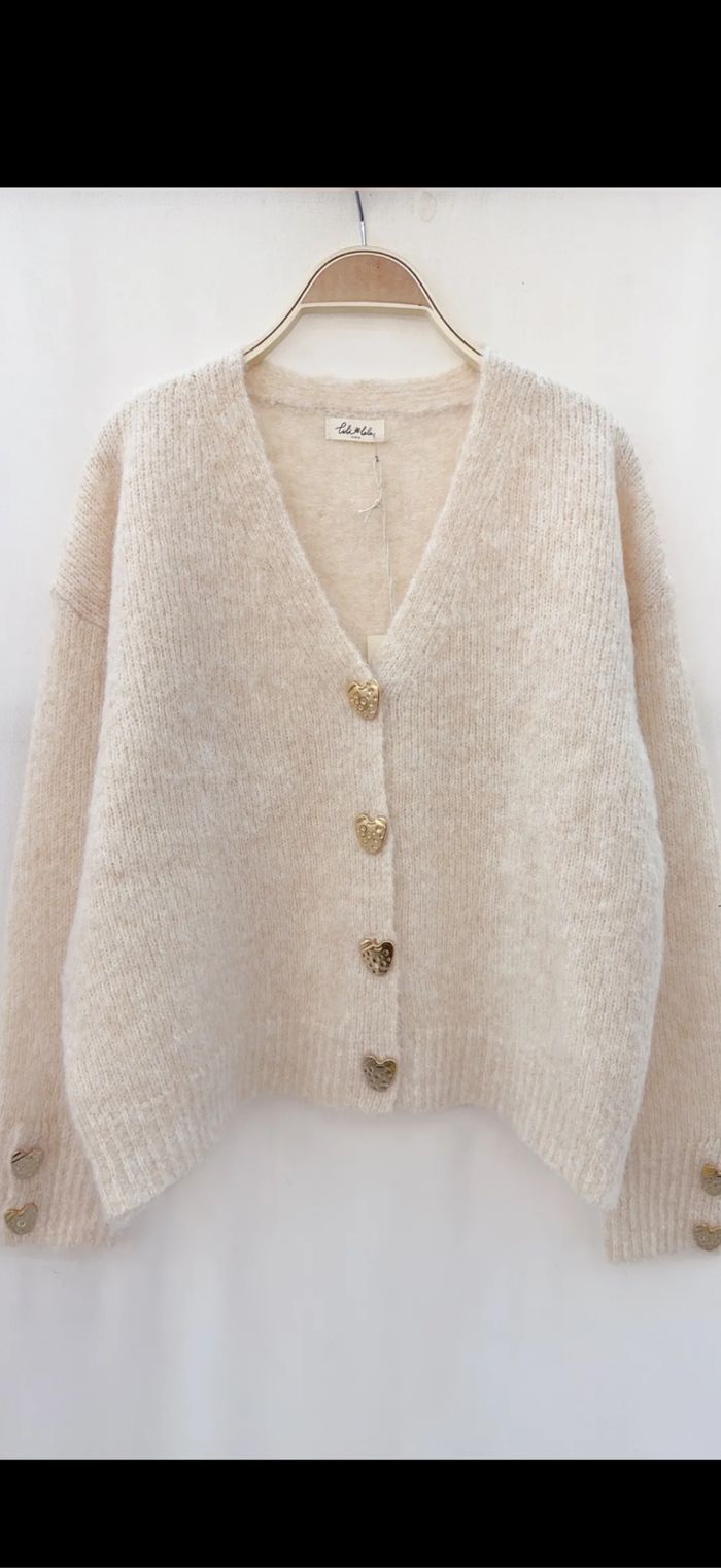 Gilet cœur