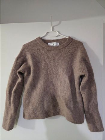 Pull marron clair