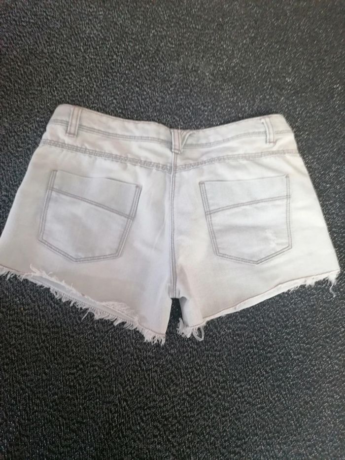 Short en jean neuf fille gemo taille 14ans #14ans_krocaro - photo numéro 4