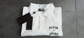 Polo blanc Plein Sport neuve avec étiquette 