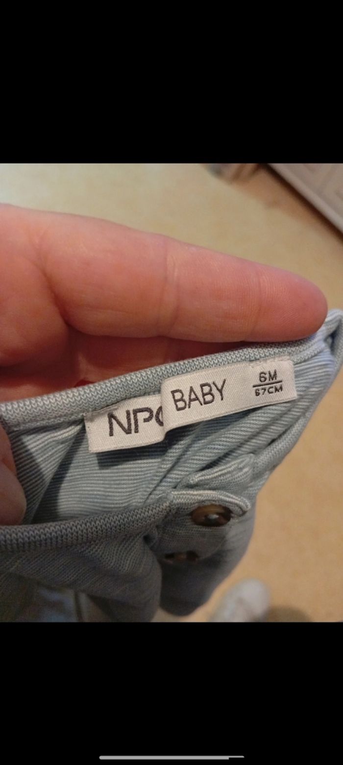 Lot 3 hauche manche longue taille 6 mois - photo numéro 7