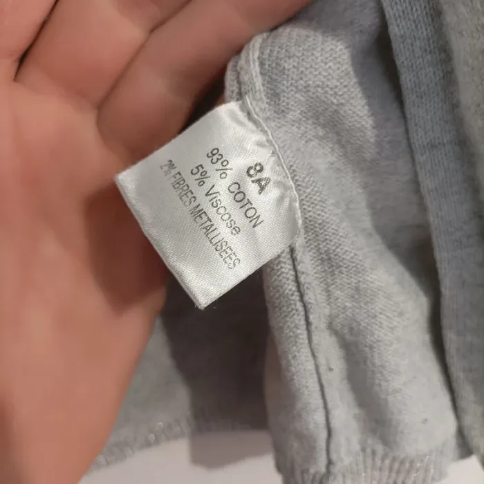 Gilet boutons 8 ans FPC - photo numéro 5