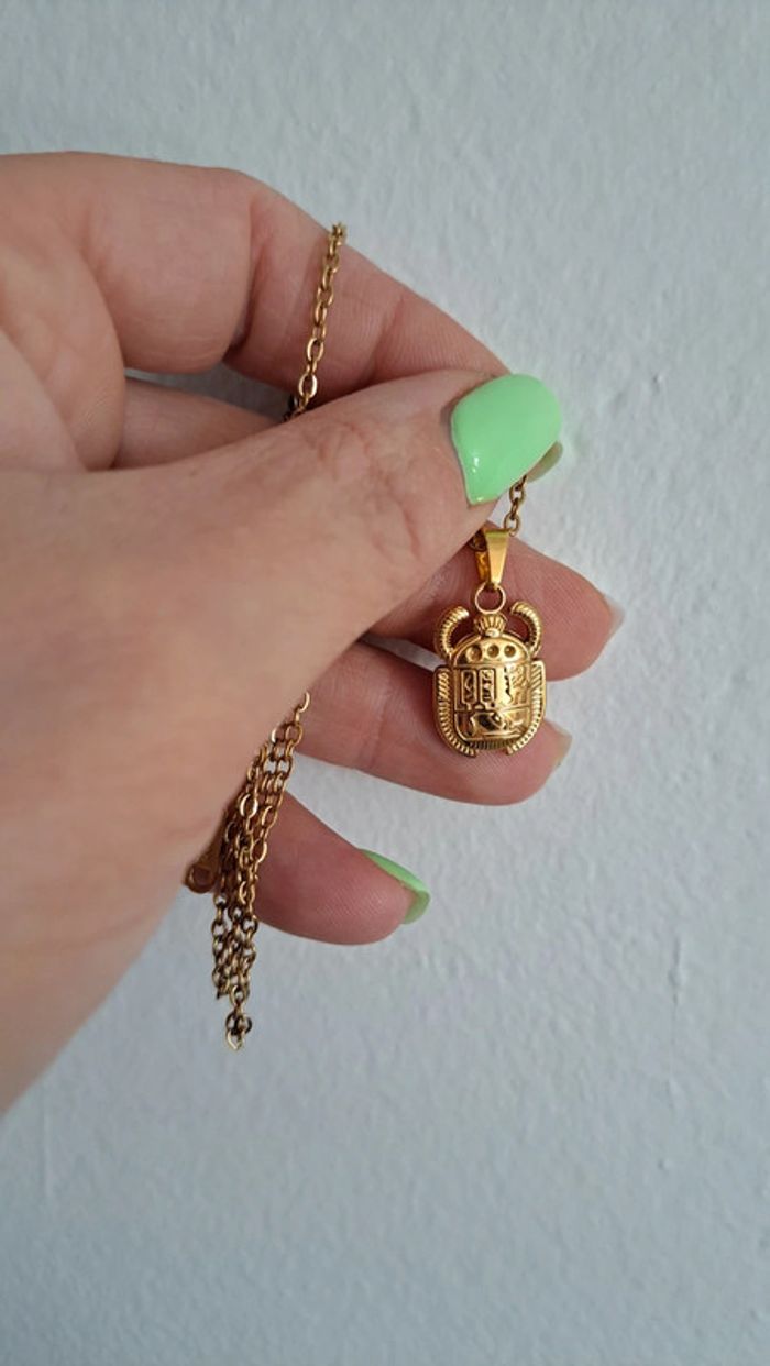 Pendentif scarabée égyptien - photo numéro 6