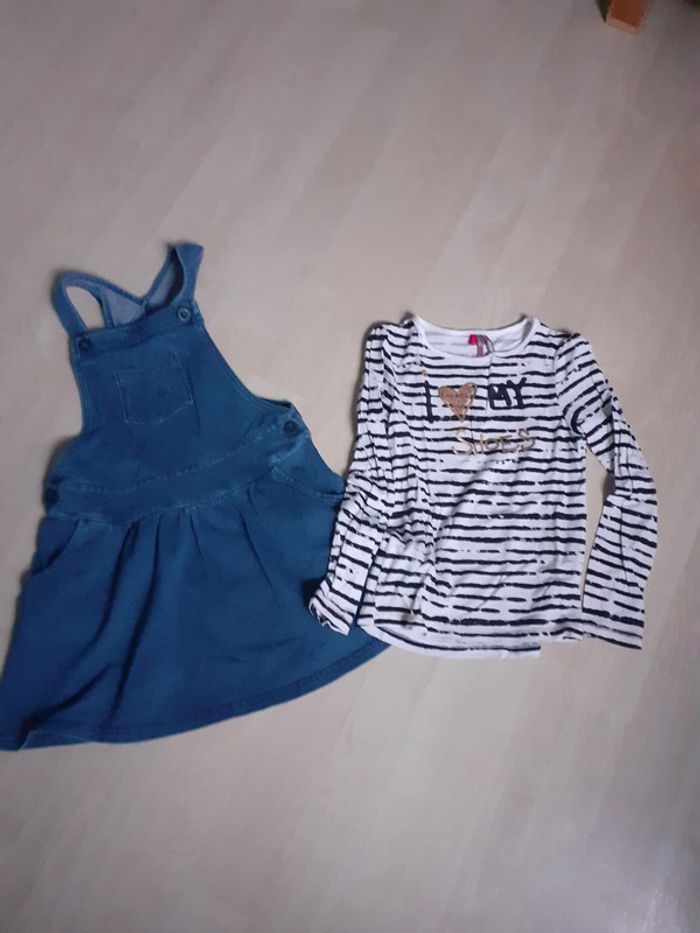 Robe et tee-shirt 5 ans - photo numéro 2