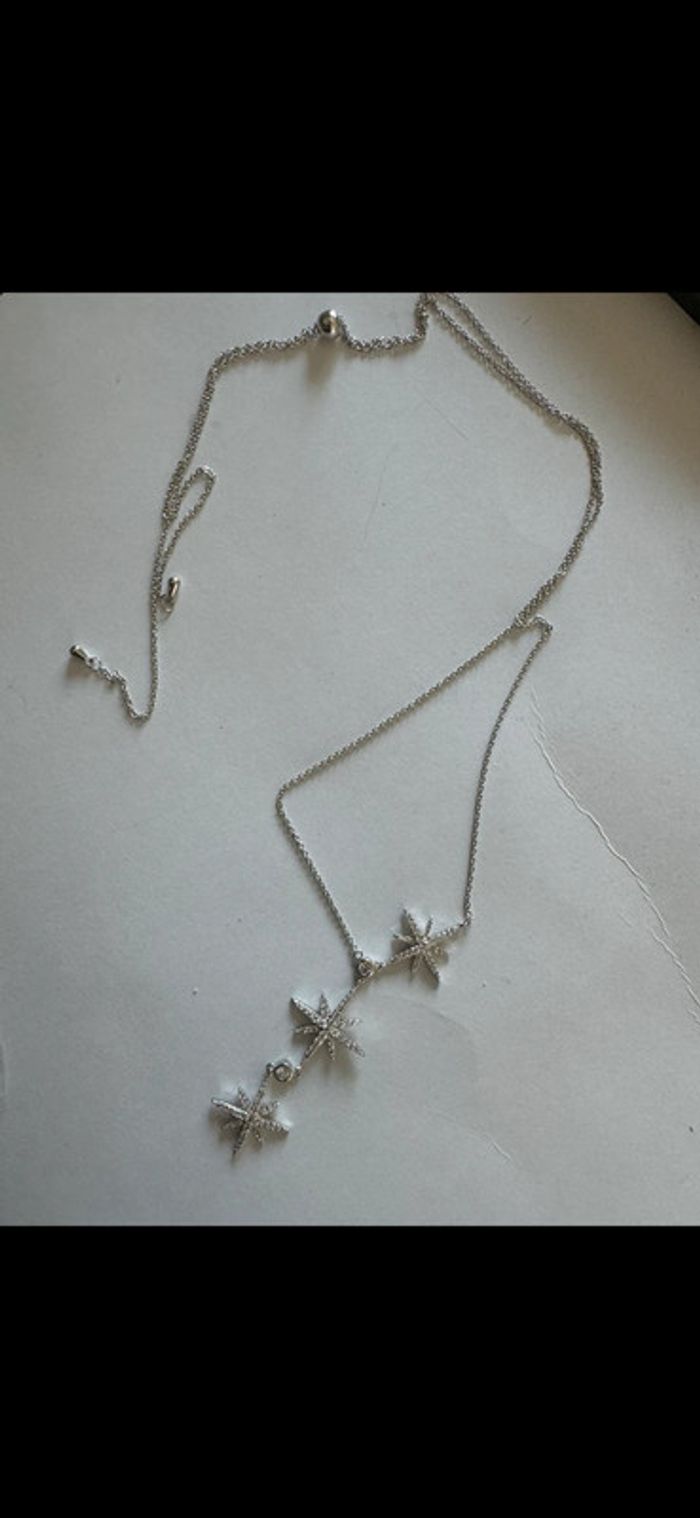Collier etoile strass meteorites - photo numéro 2