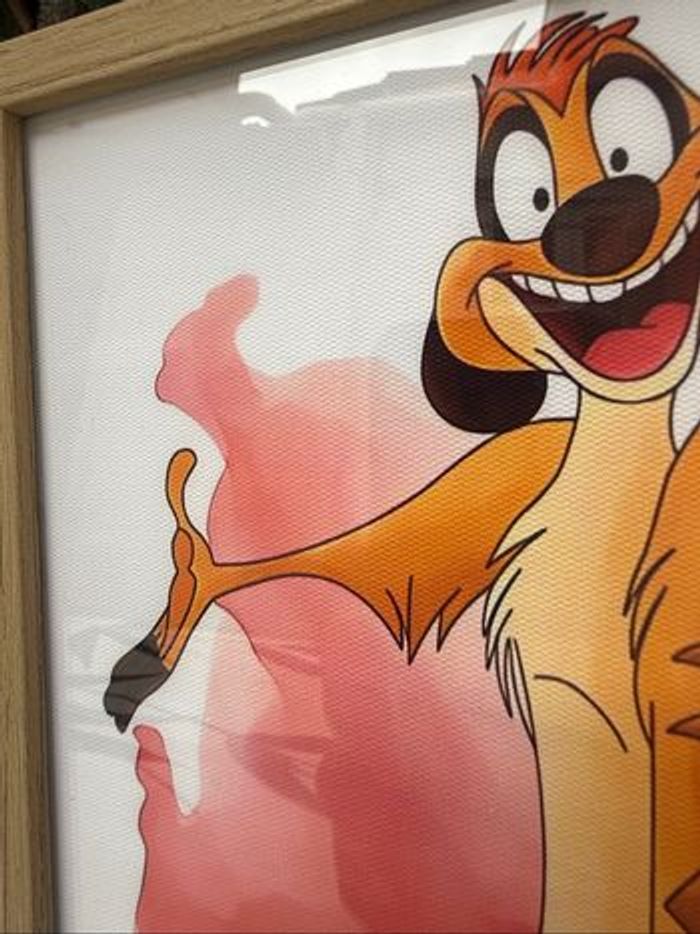 Lot de 6 tableaux deco chambre roi lion Disney - photo numéro 9