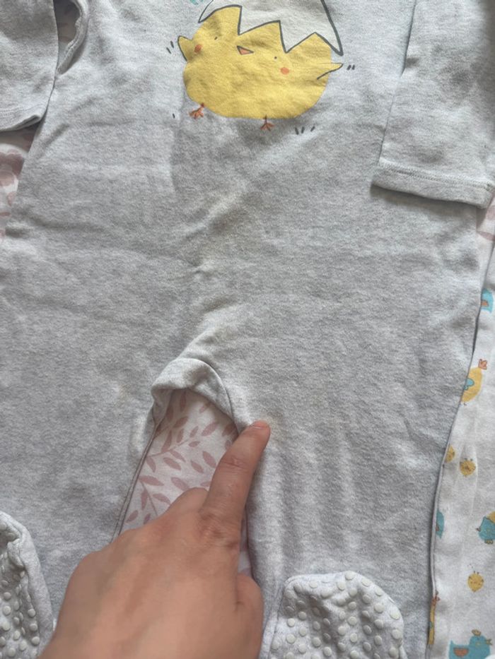 Lot 3 pyjama de tex baby taille 18 mois - photo numéro 6