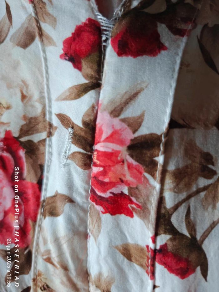 Robe à manches motifs roses 🌹 - photo numéro 4